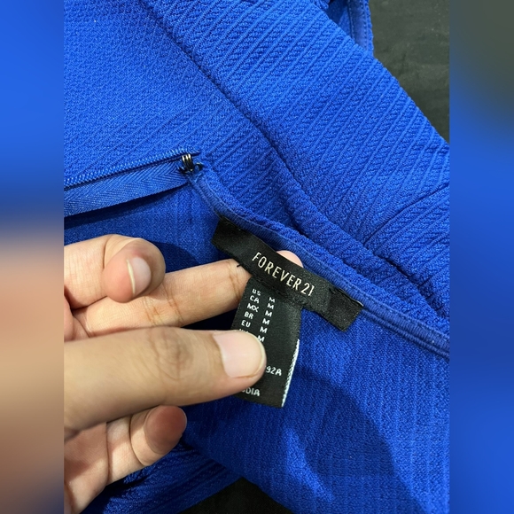 FOREVER 21 Blue dress - Picture 5 of 5